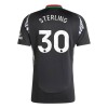 Maglia ufficiale Arsenal Sterling 30 Trasferta 2024-25 per Uomo